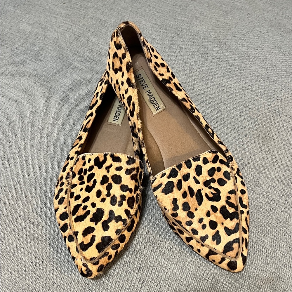 Steve Madden Leopard Print Flats